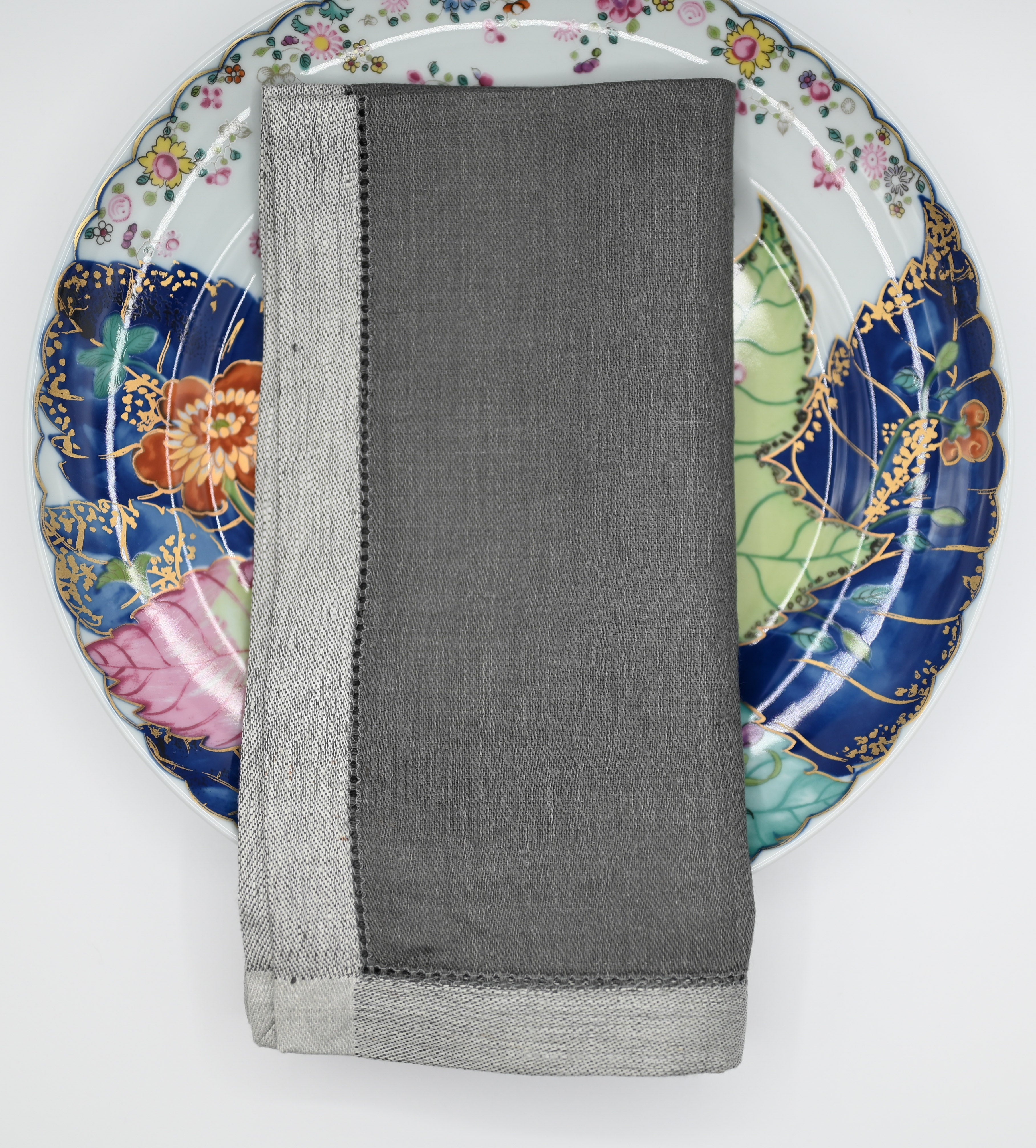 Versa Linen Napkins Gray