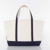 Canvas Tote & Zip Cosmetic Set