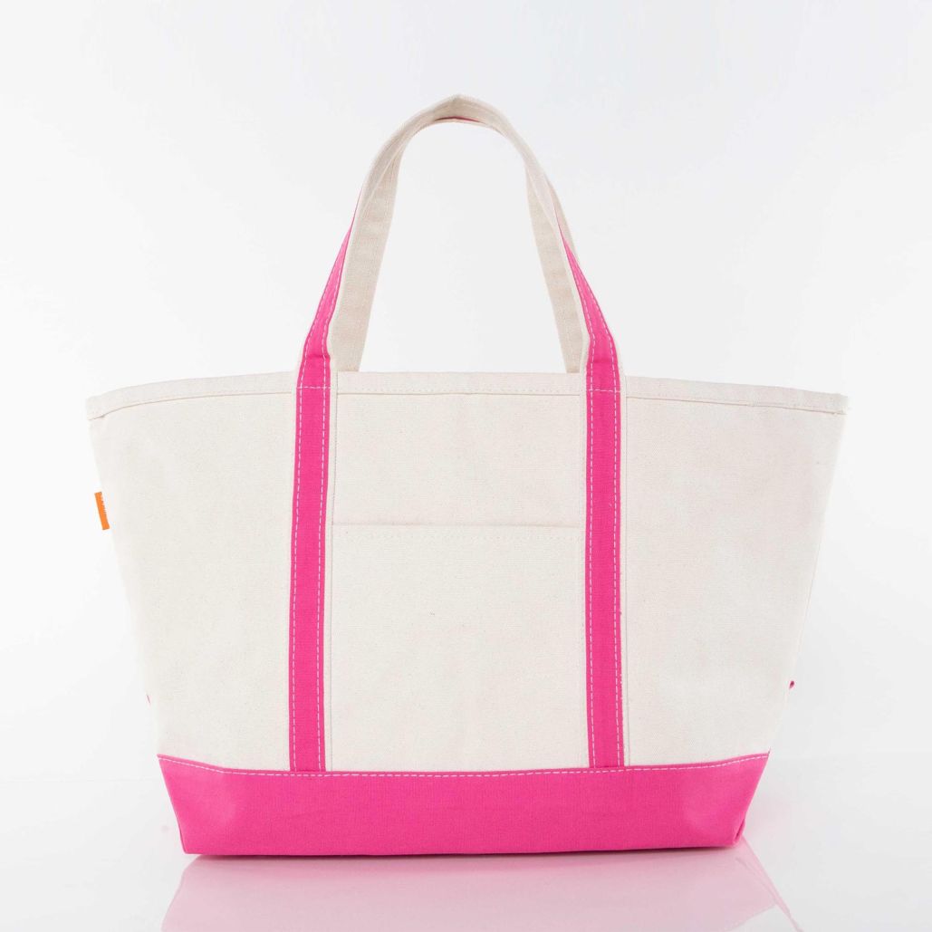 Canvas Tote & Zip Cosmetic Set