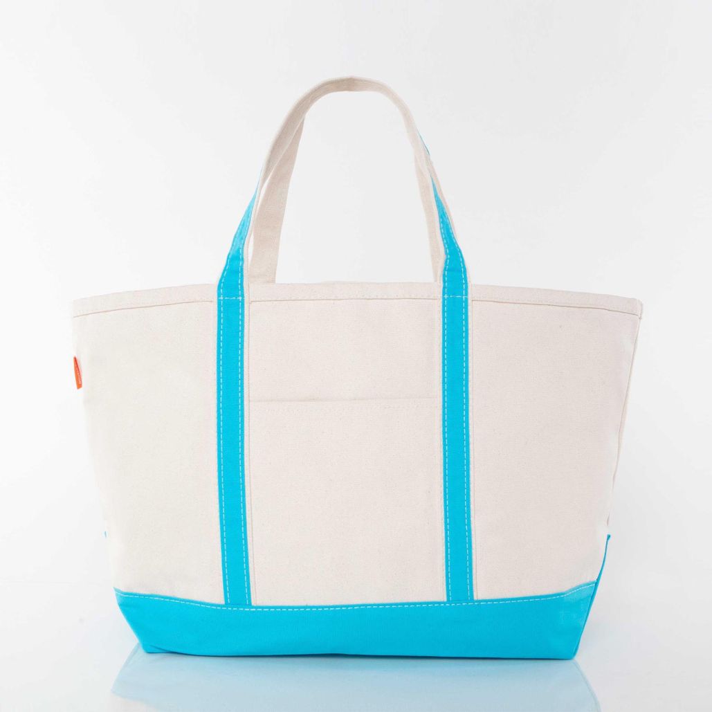 Canvas Tote & Zip Cosmetic Set