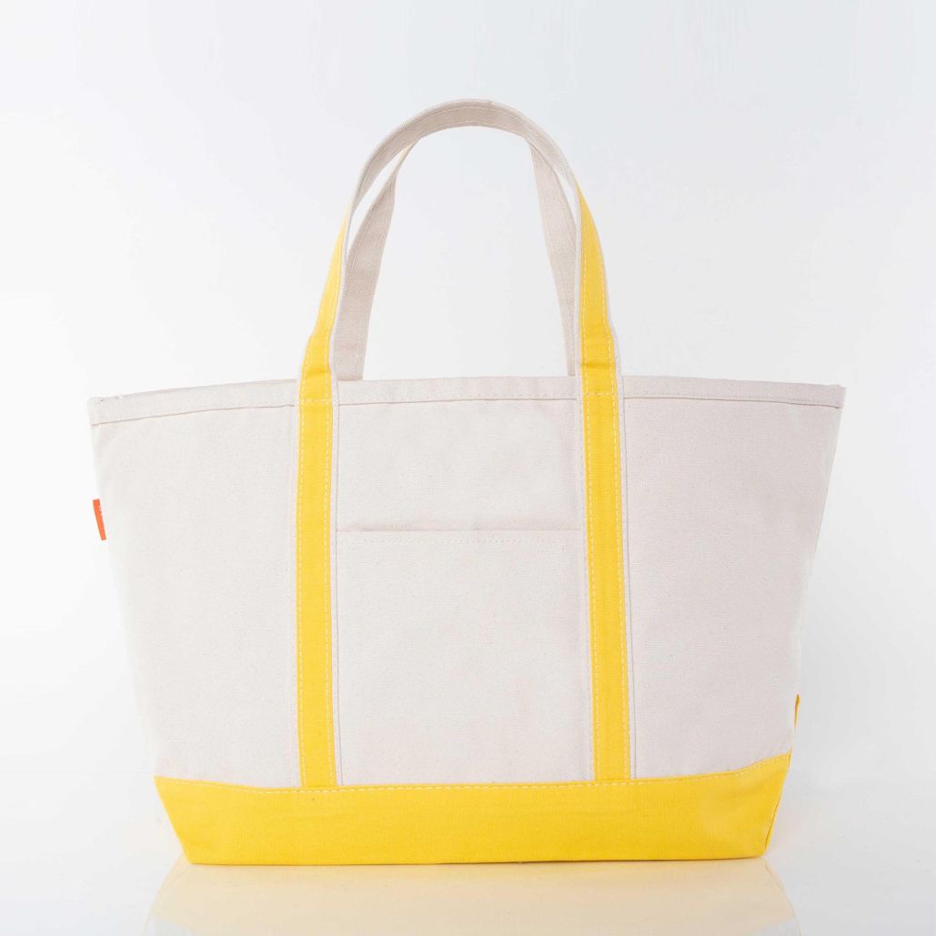 Canvas Tote & Zip Cosmetic Set