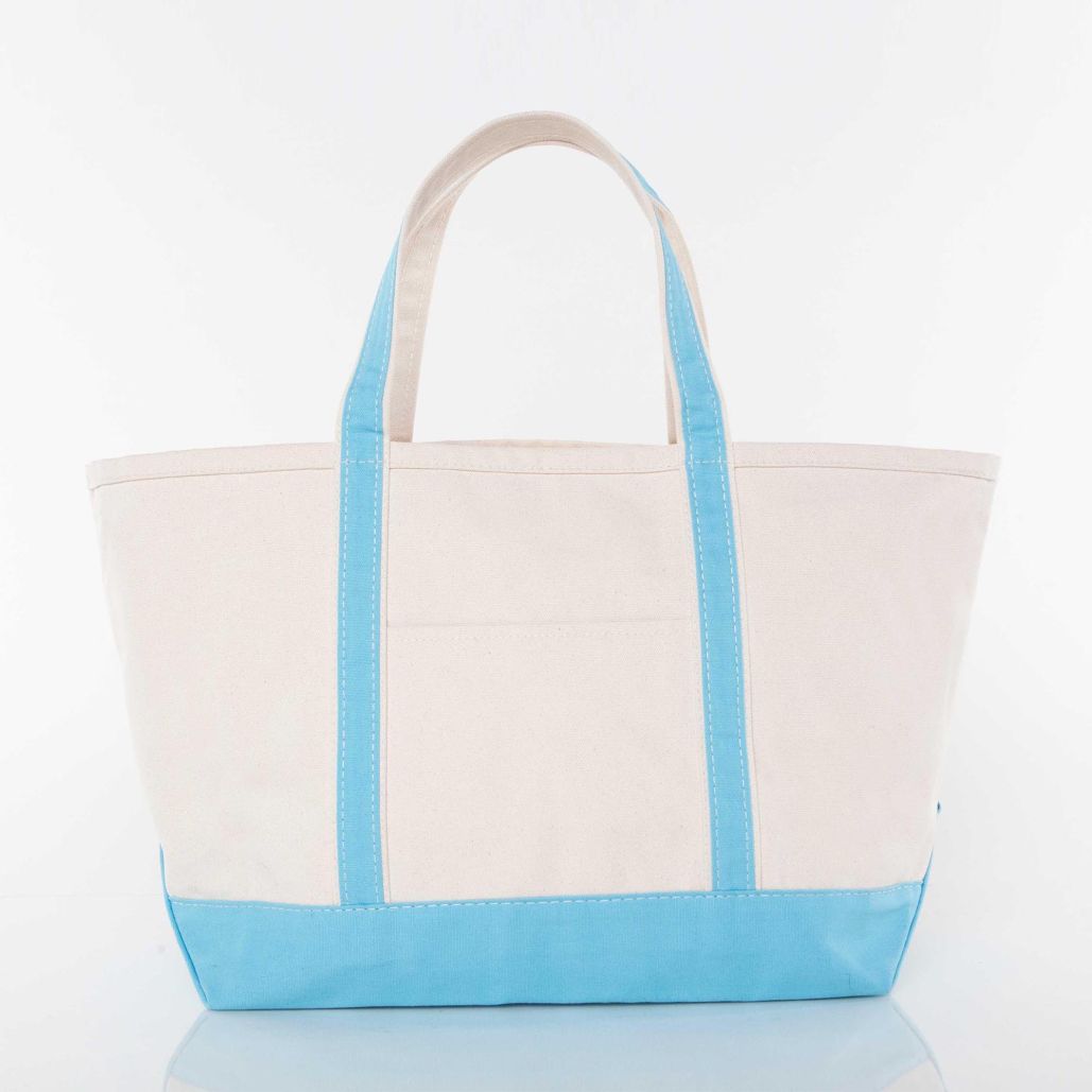 Canvas Tote & Zip Cosmetic Set