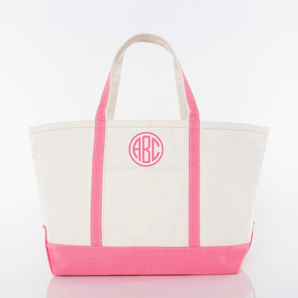 Canvas Tote & Zip Cosmetic Set