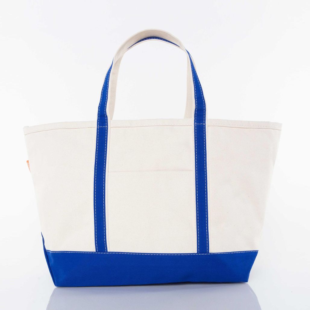 Canvas Tote & Zip Cosmetic Set