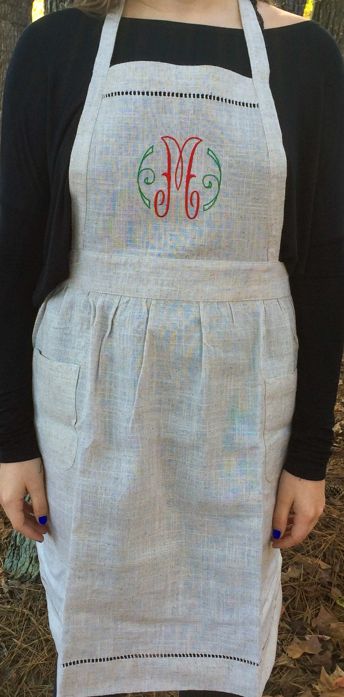 Natural Linen Apron