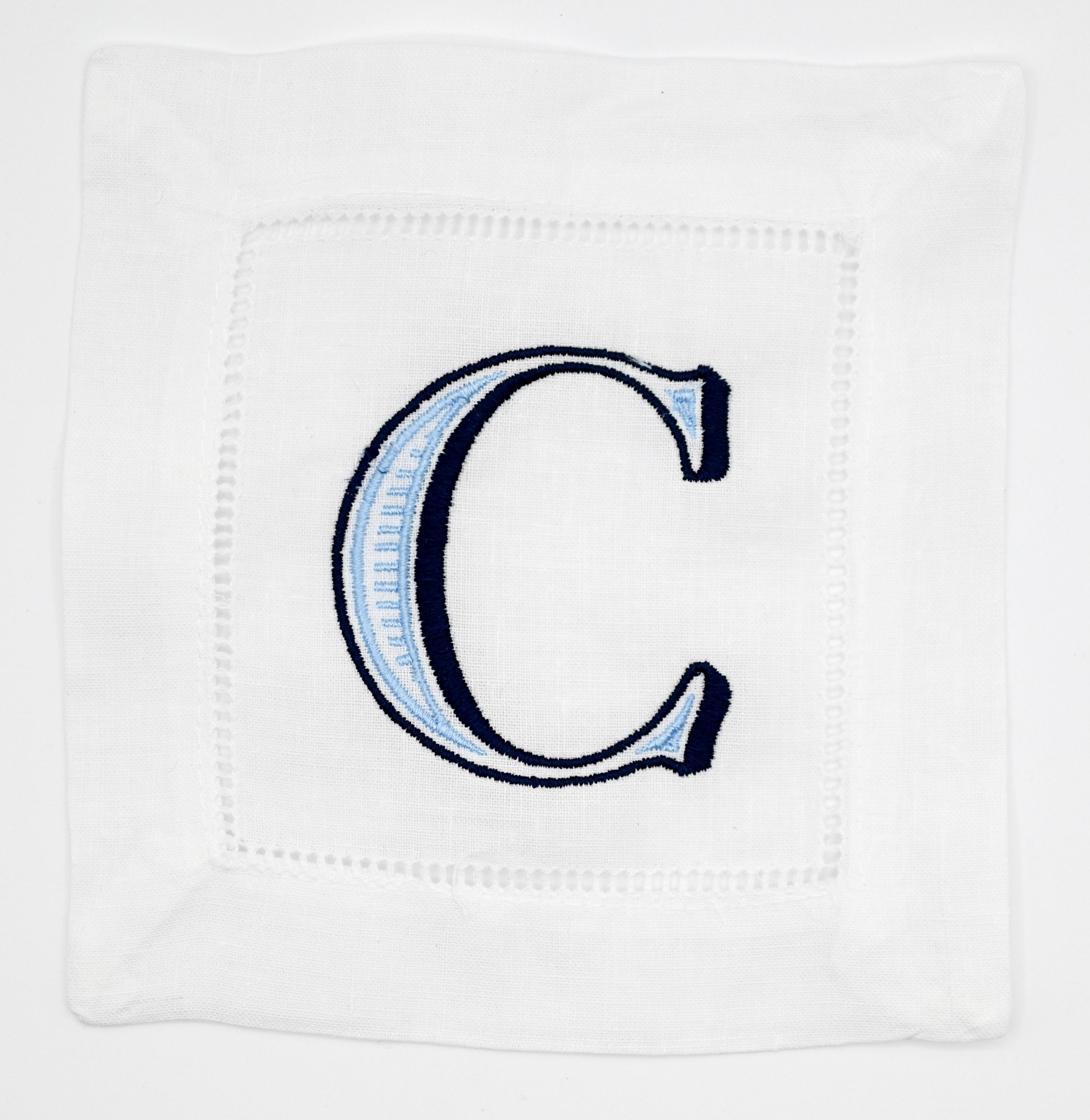 Cocktail Napkins - single Initial