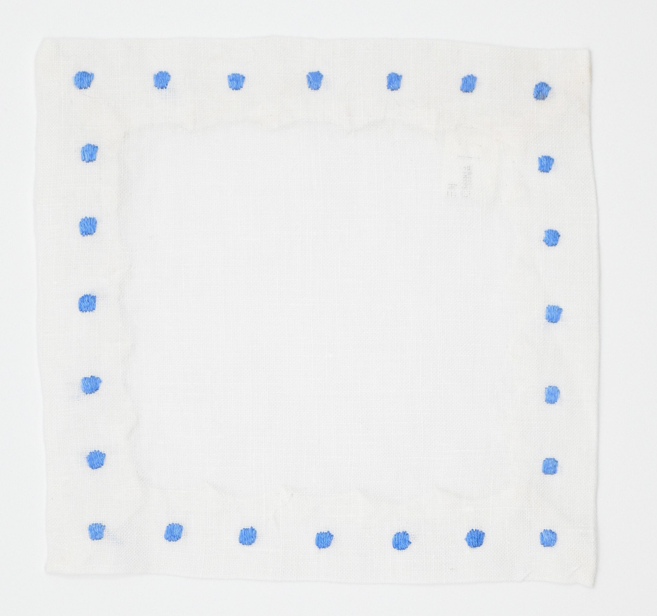 Cocktail Napkins w/ Contrasting Dots