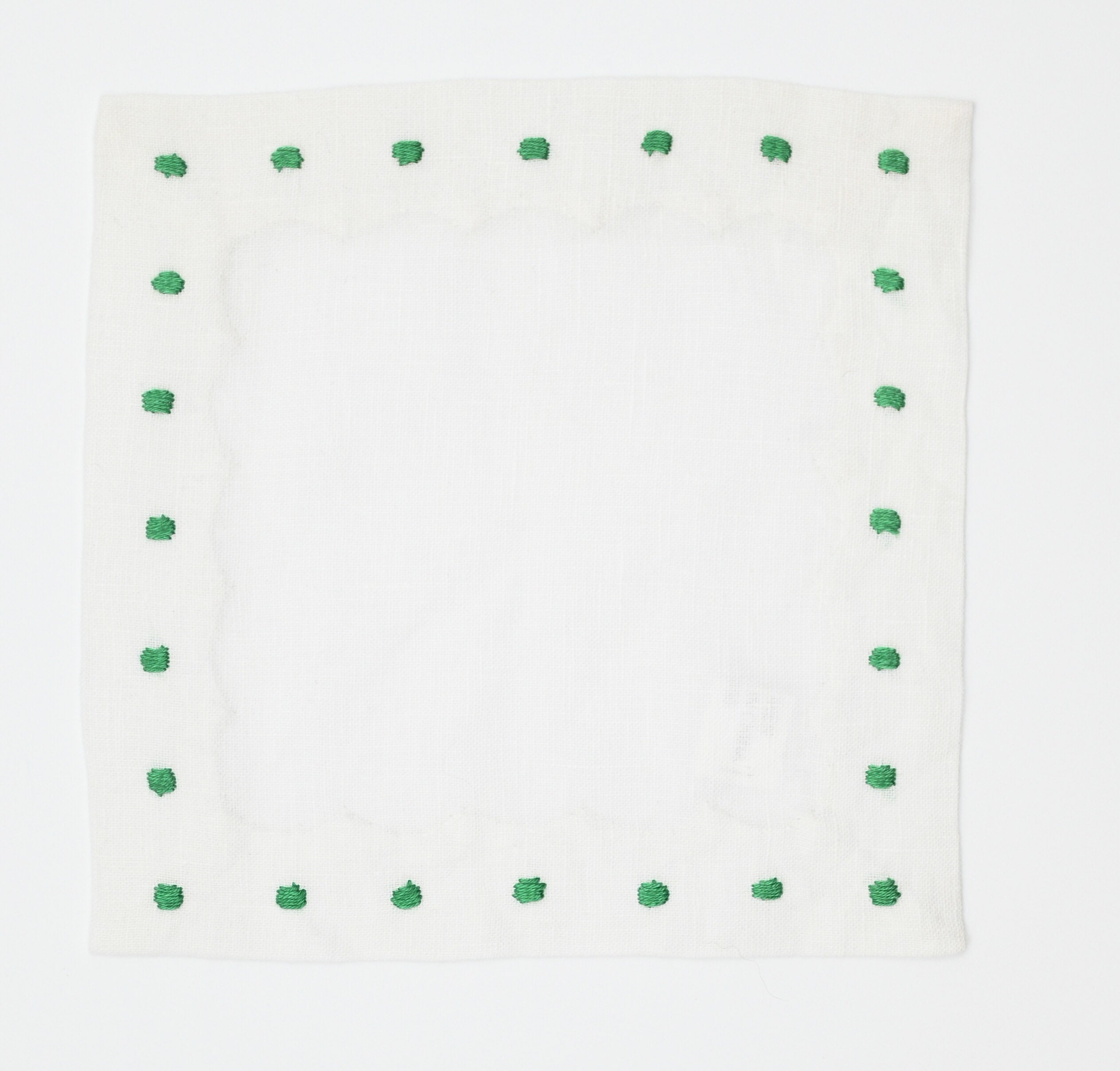 Cocktail Napkins w/ Contrasting Dots