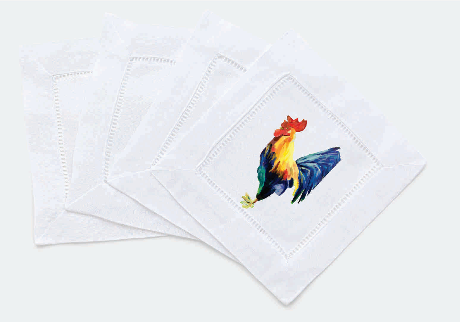 Cocktail Napkins Rooster