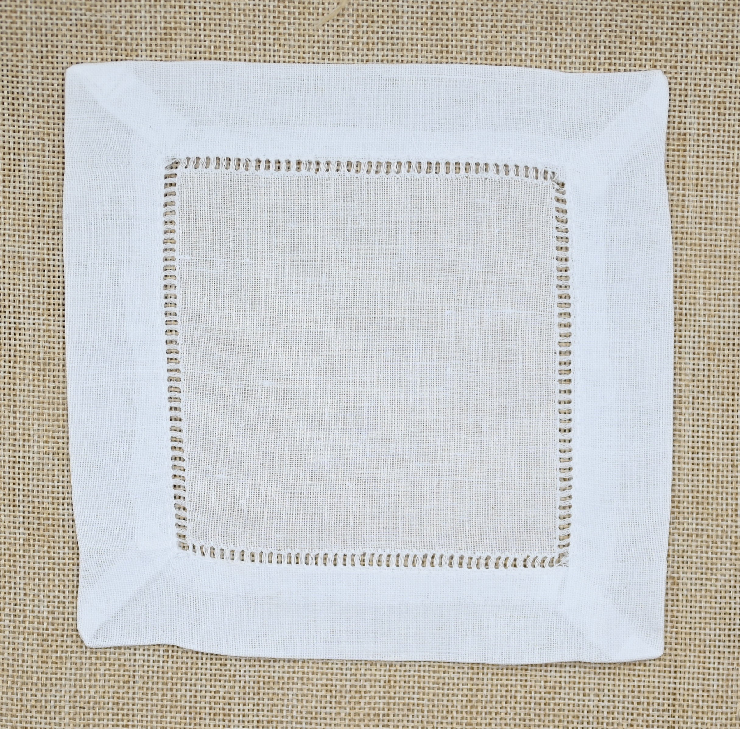 Classic White Cocktail Napkin