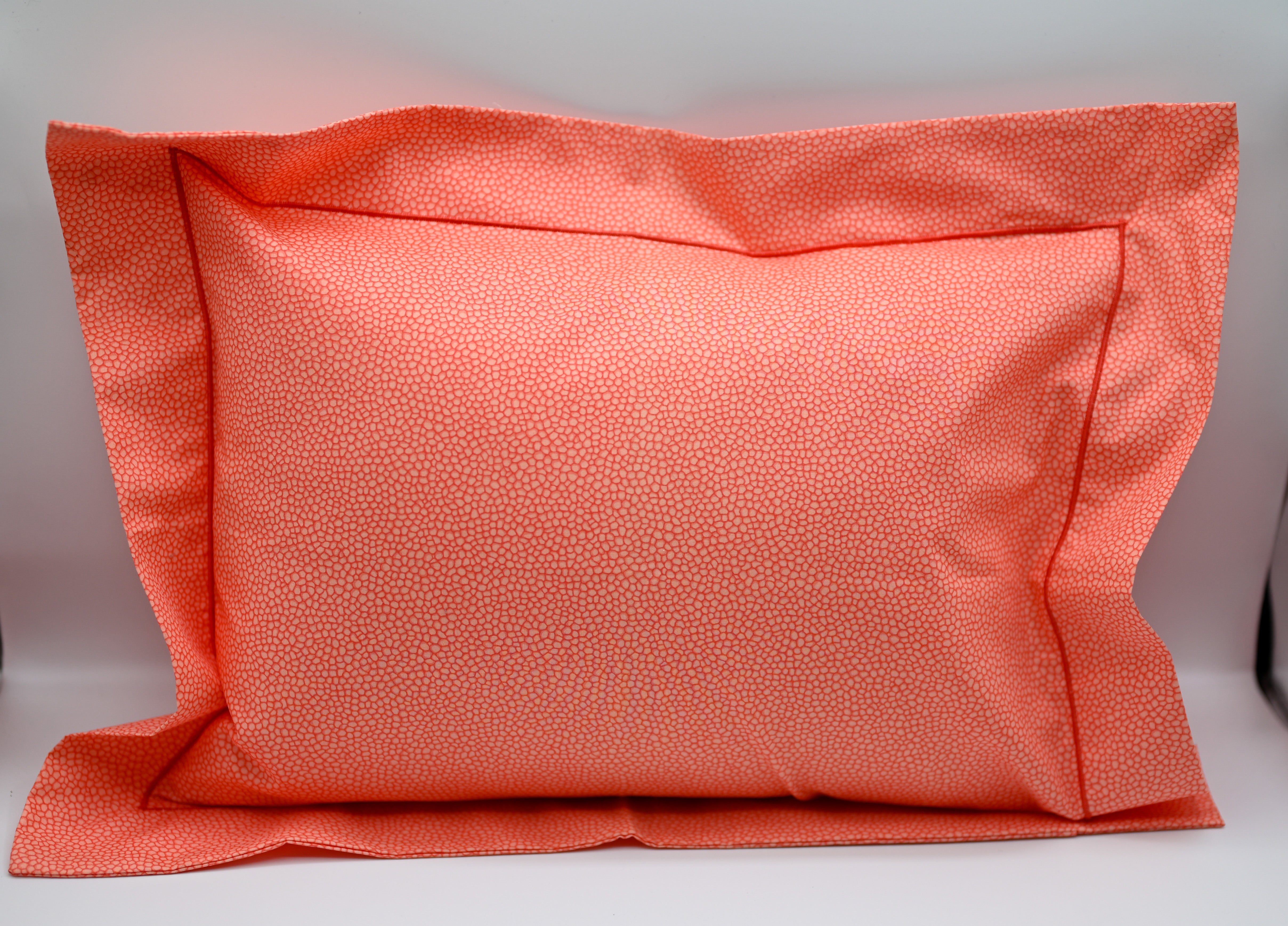 Coral Provincial Boudoir Pillow