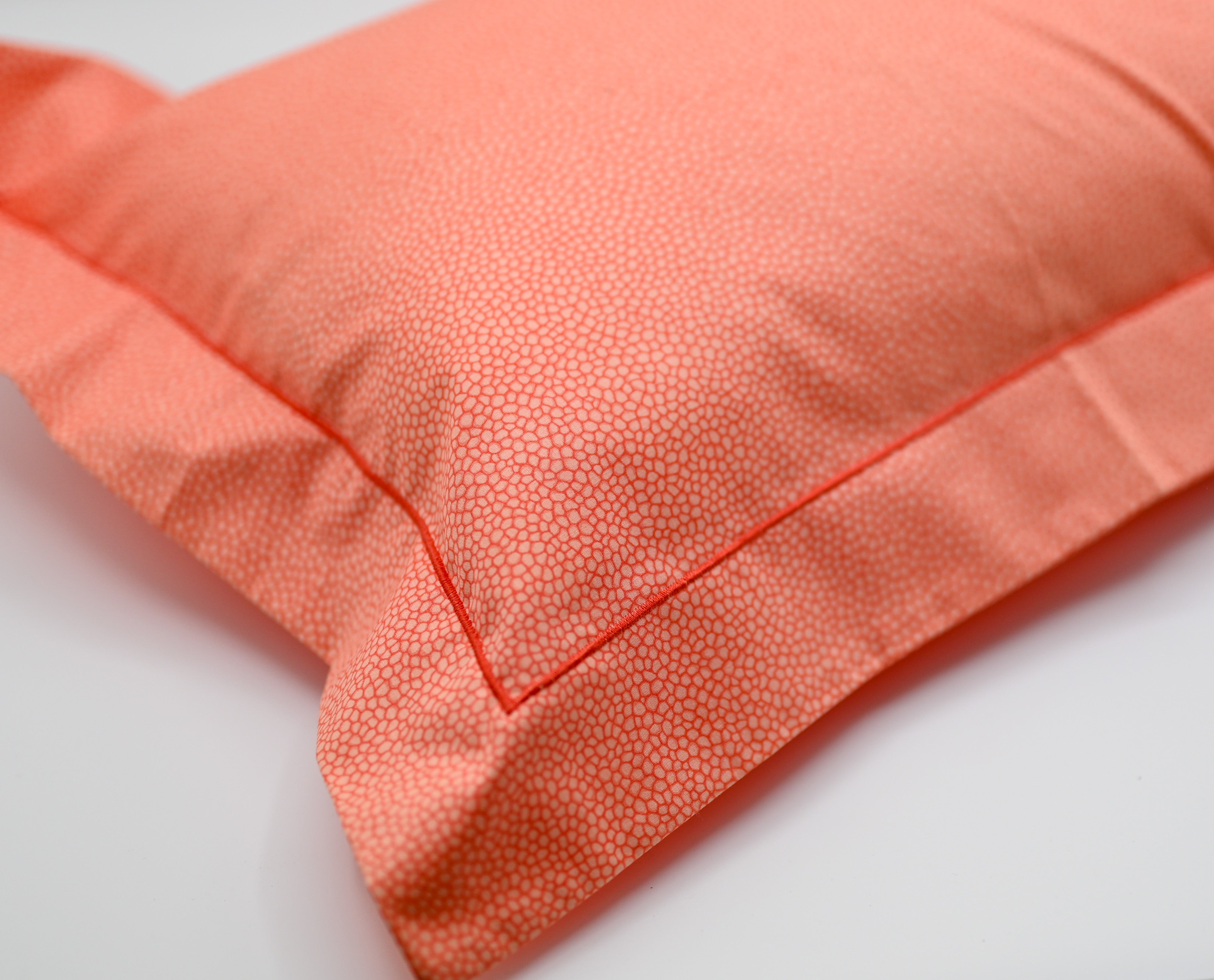 Coral Provincial Boudoir Pillow