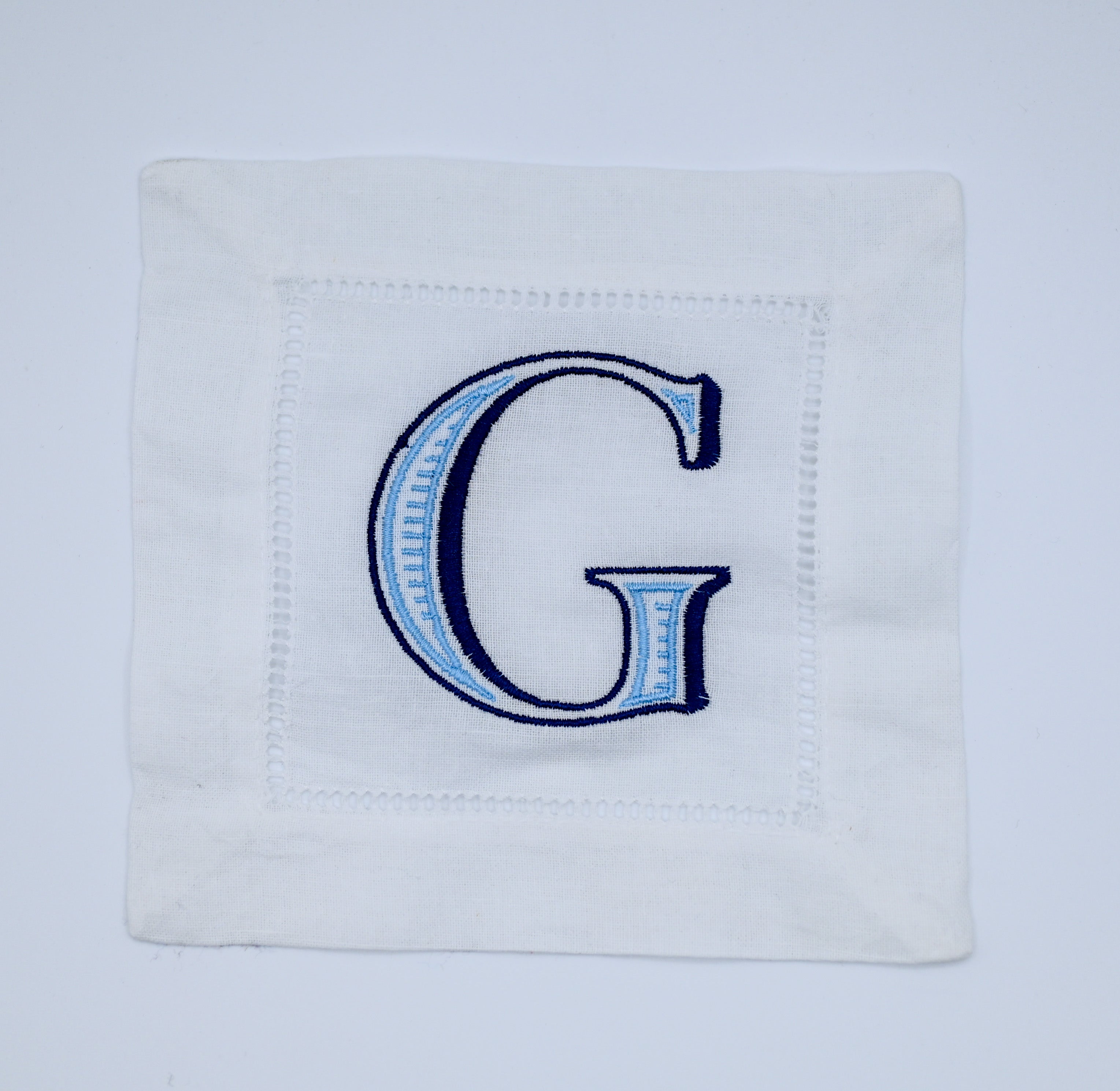 Cocktail Napkins - single Initial