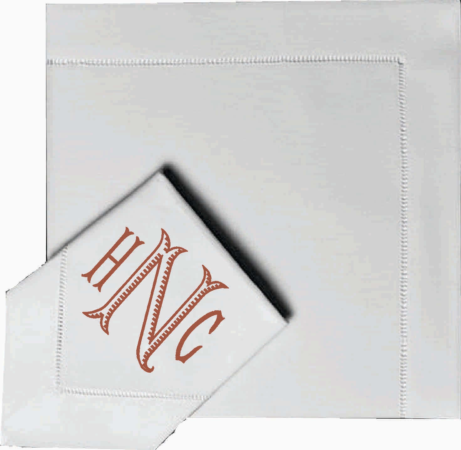 Broad Cotton/Linen Blend Dinner Napkins