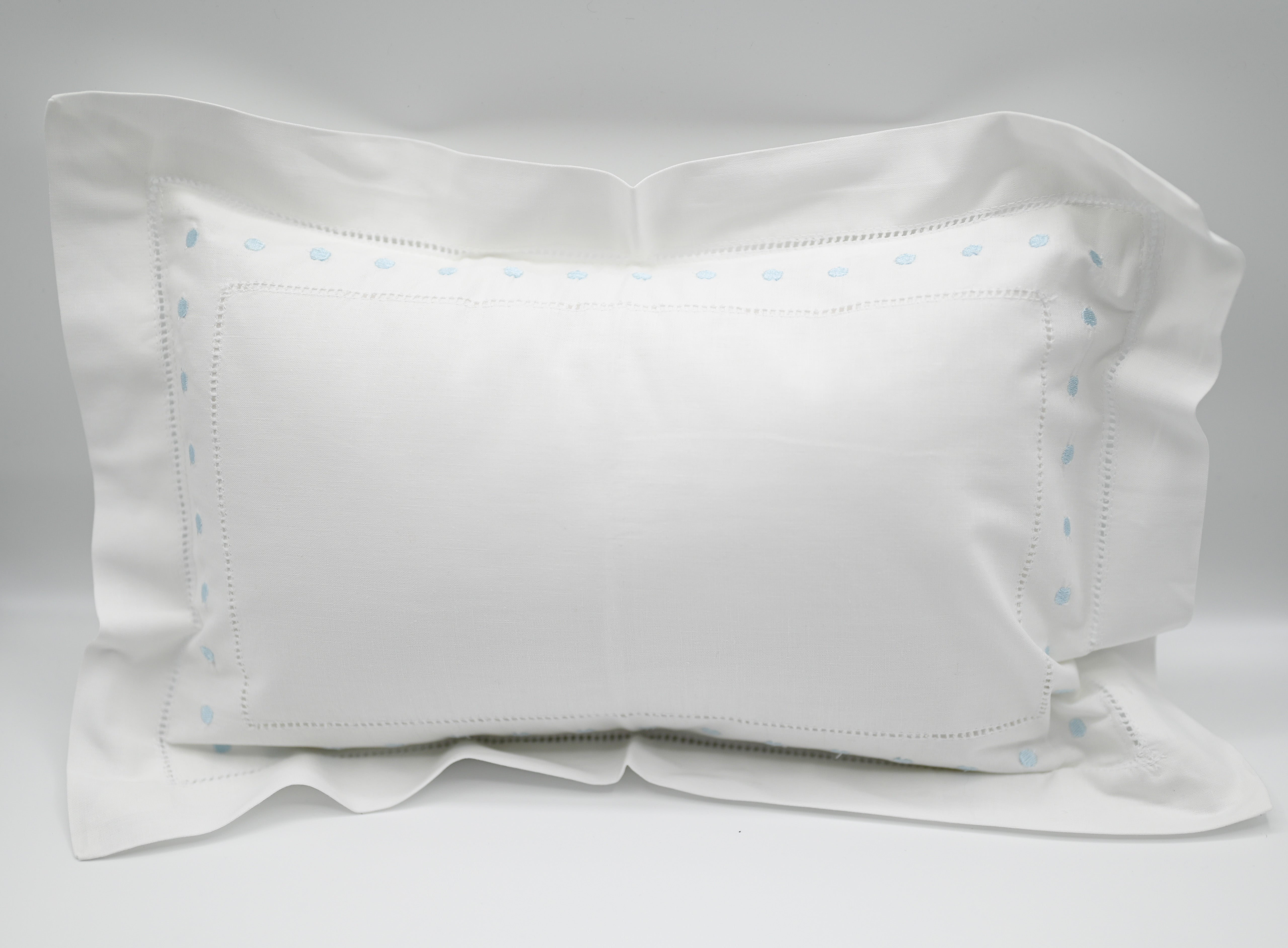 Boudoir Pillow w/ Dot Border