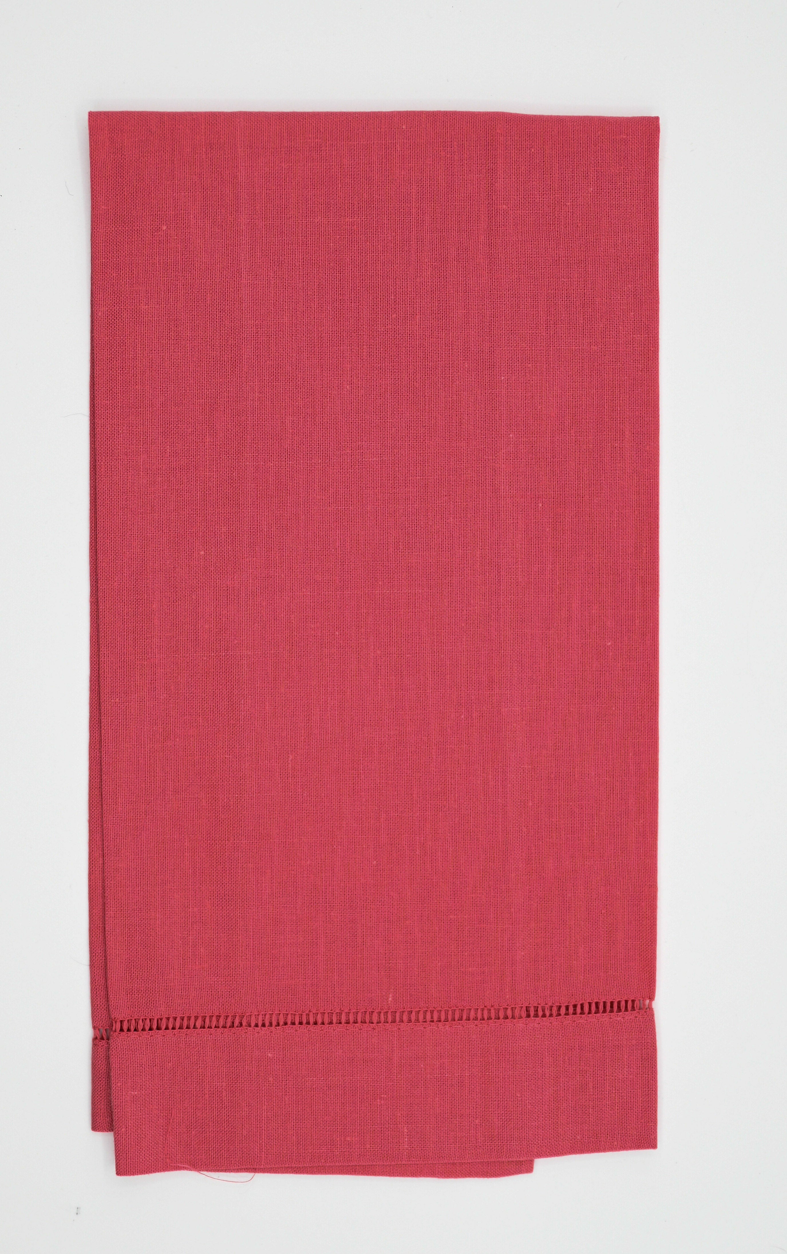 Linen Guest Towels Solid Color