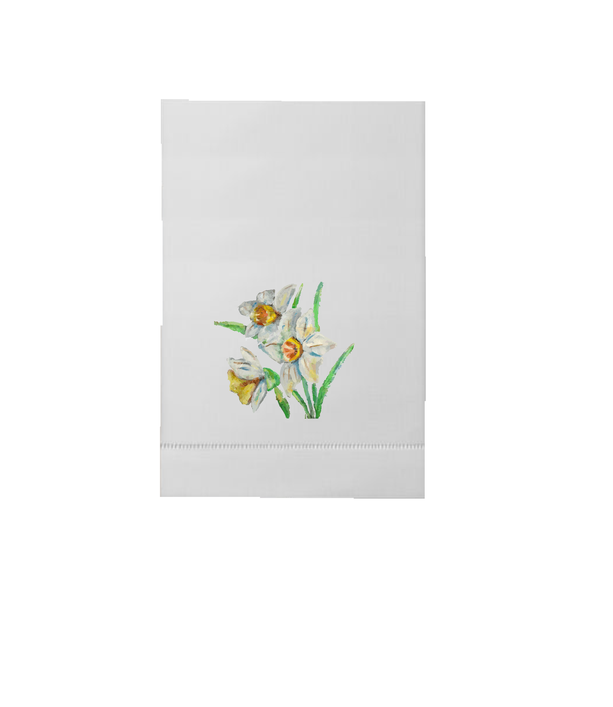 Hand towel 3 Daffodils by Robin