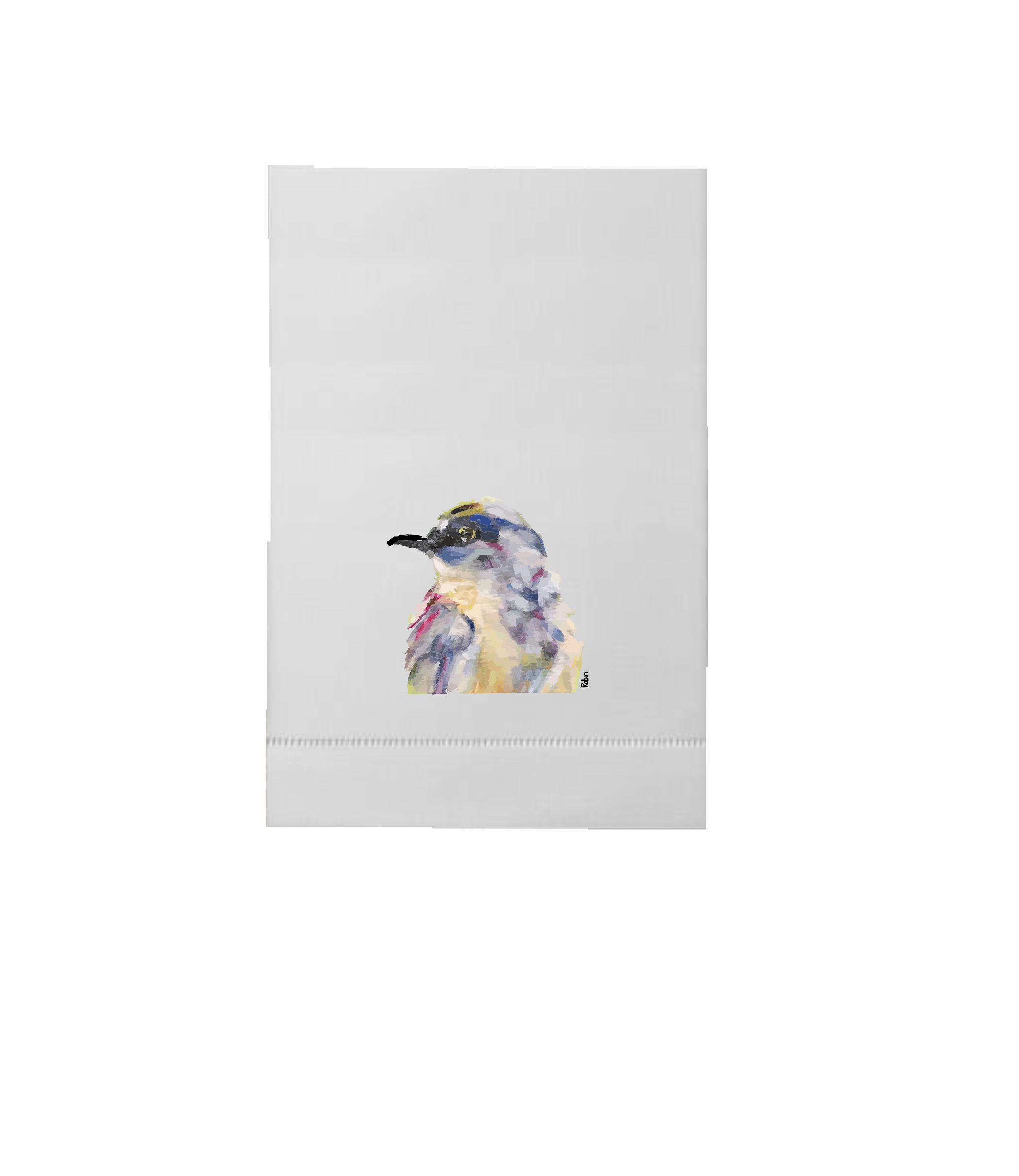 Hand towel Bird by Robin