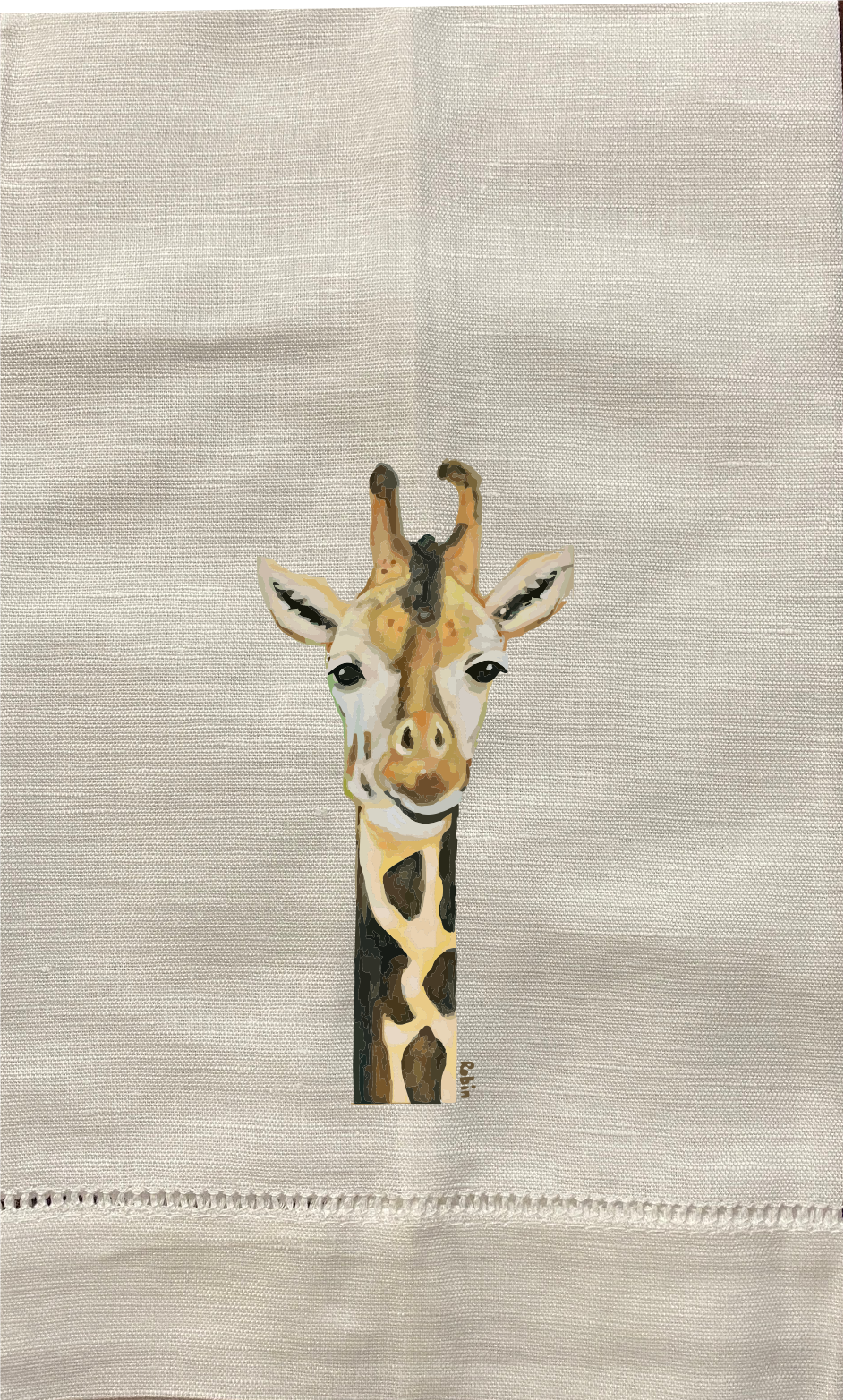 Hand towel Giraffe by Robin