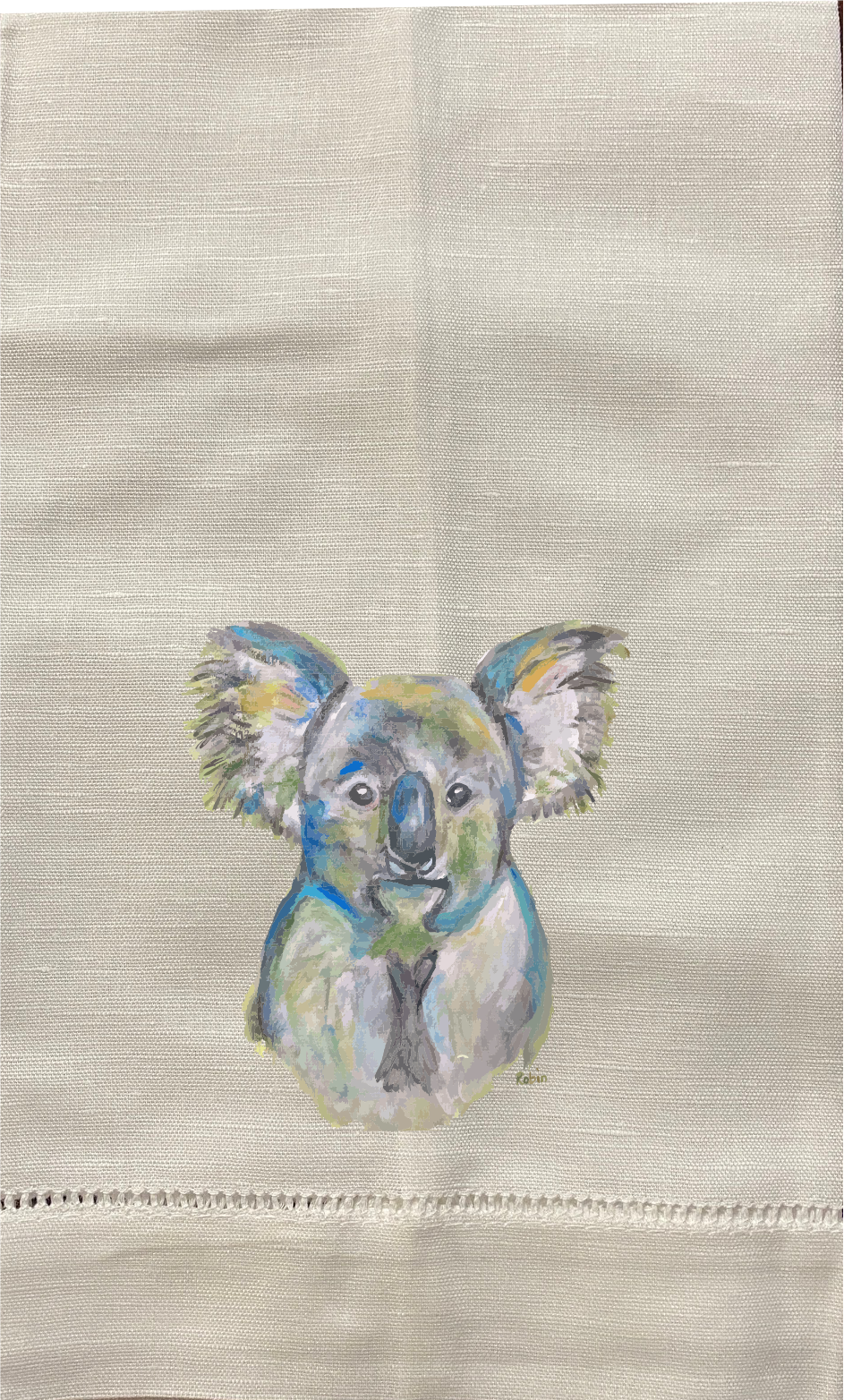 Hand towel Koala by Robin