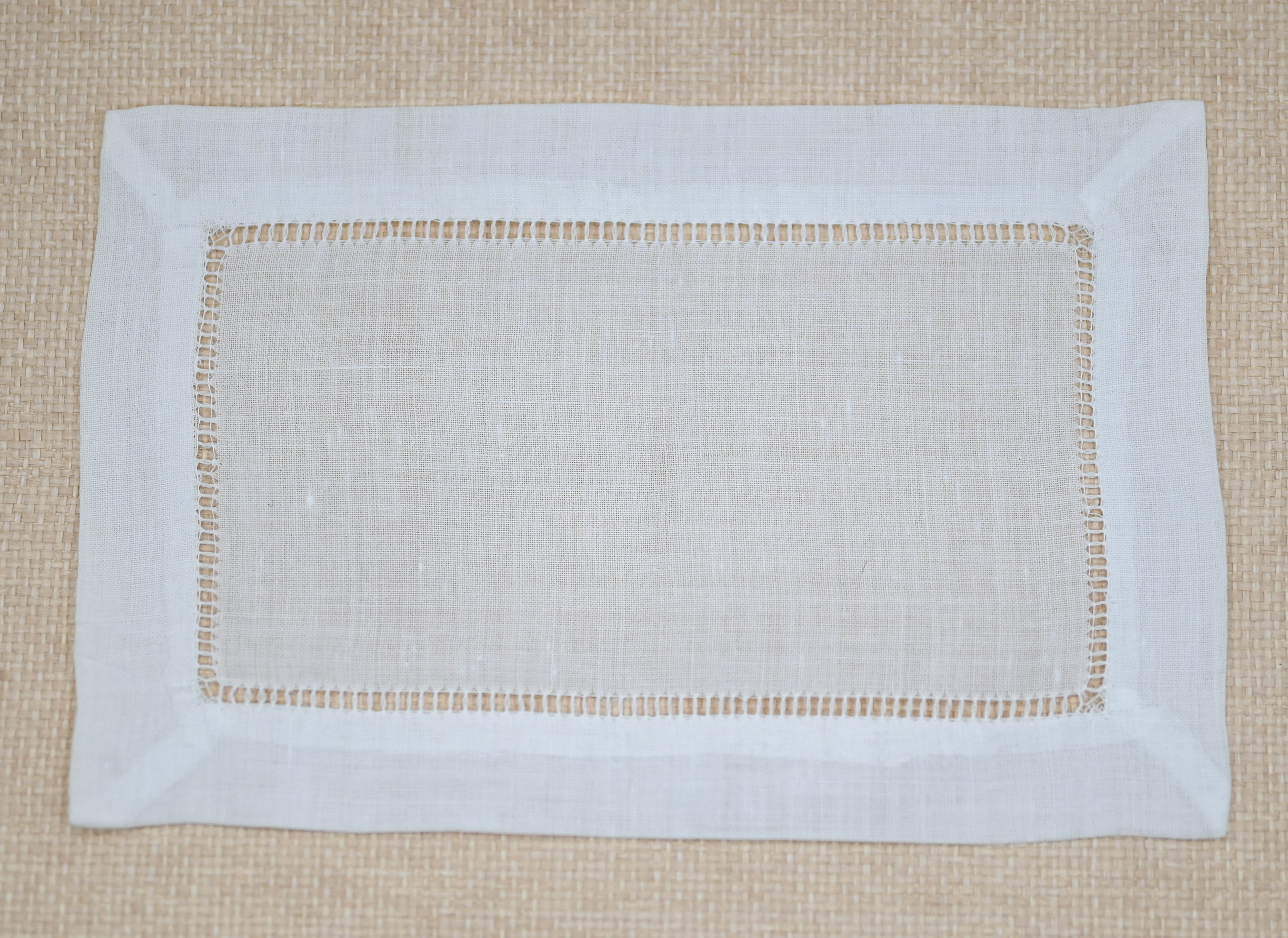 Rectangle cocktail napkins White