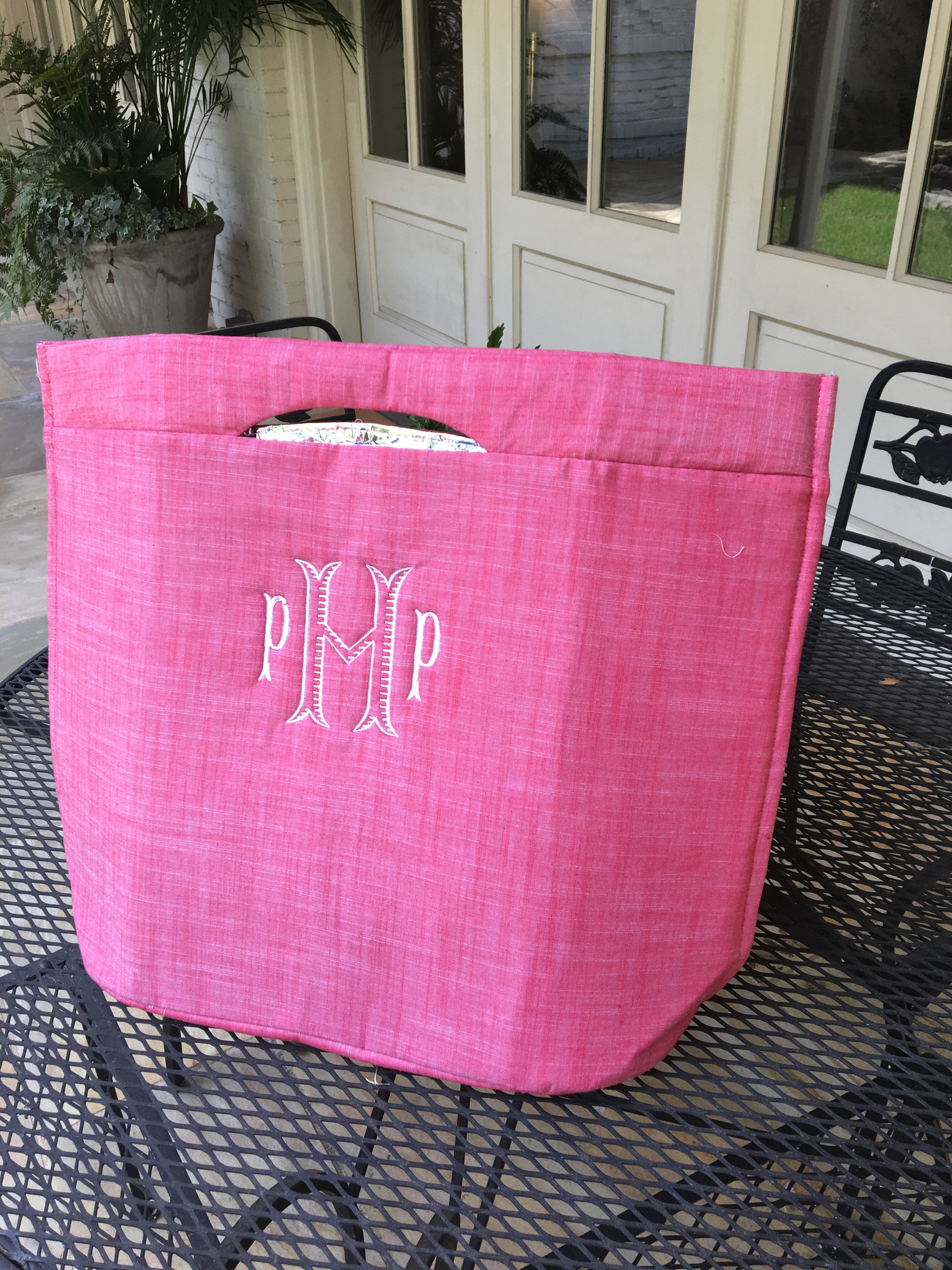 Chambray Insulated Tote