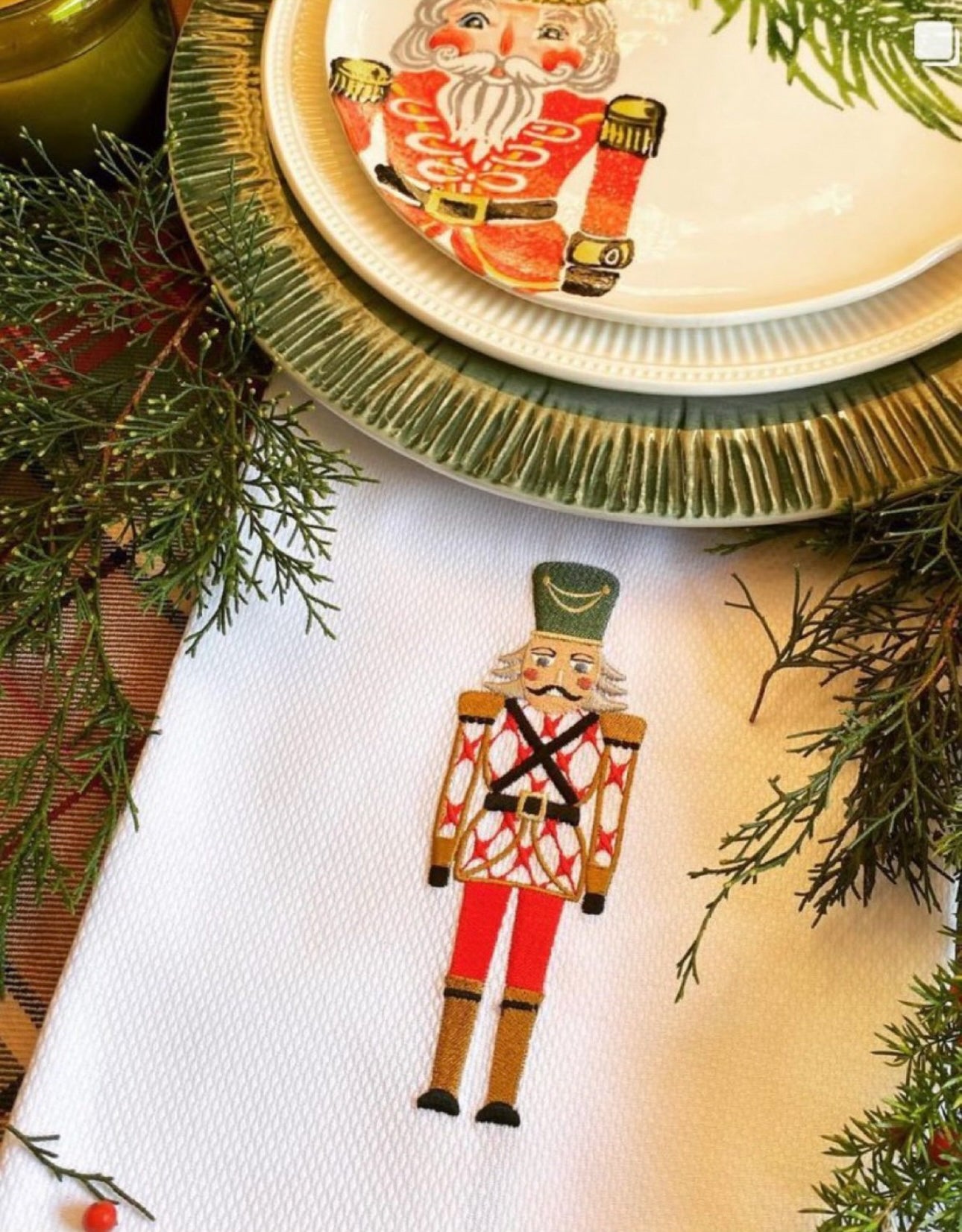 Nutcracker Guest towel