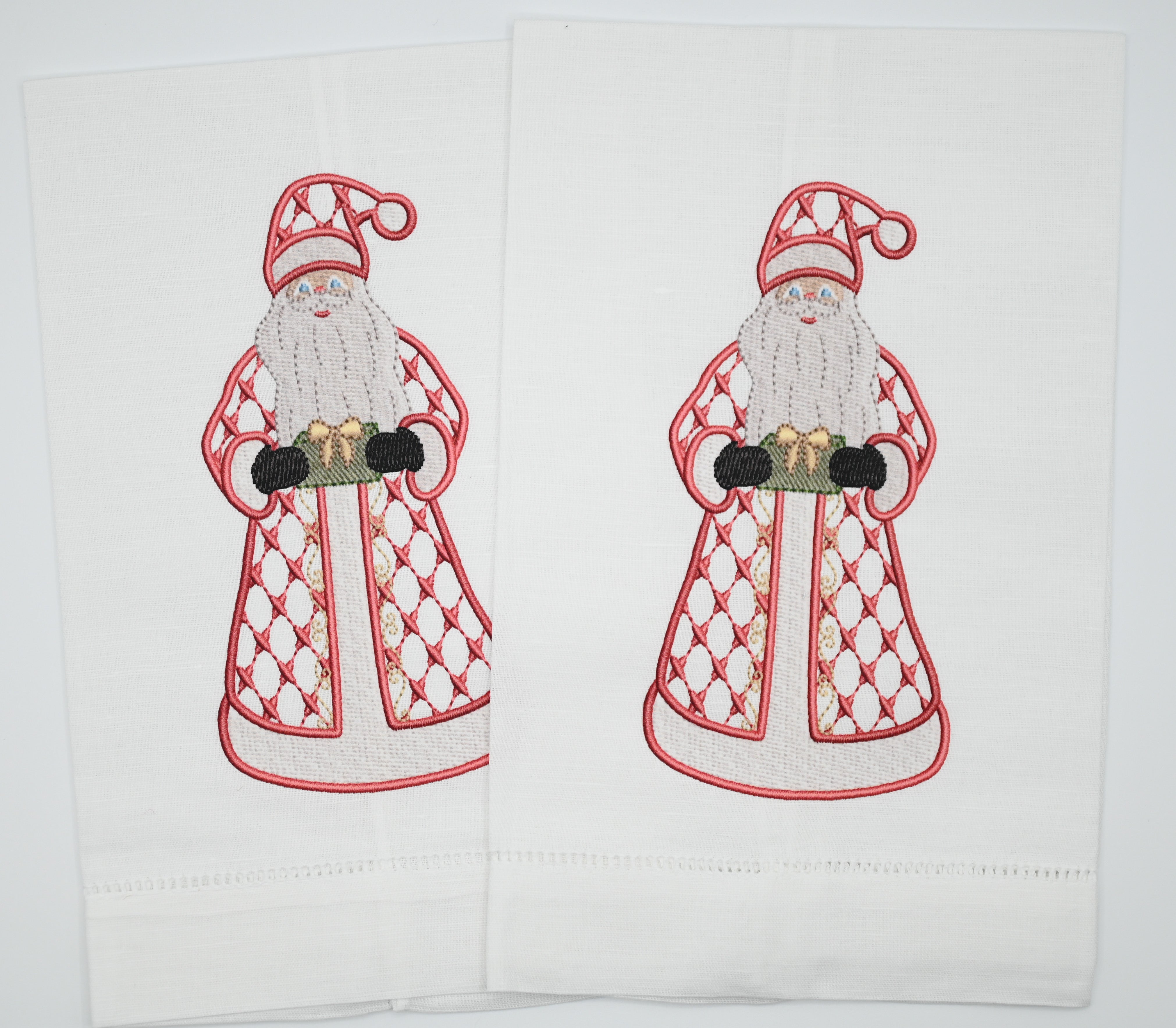 Santa Bespoke Printed Guest Towel