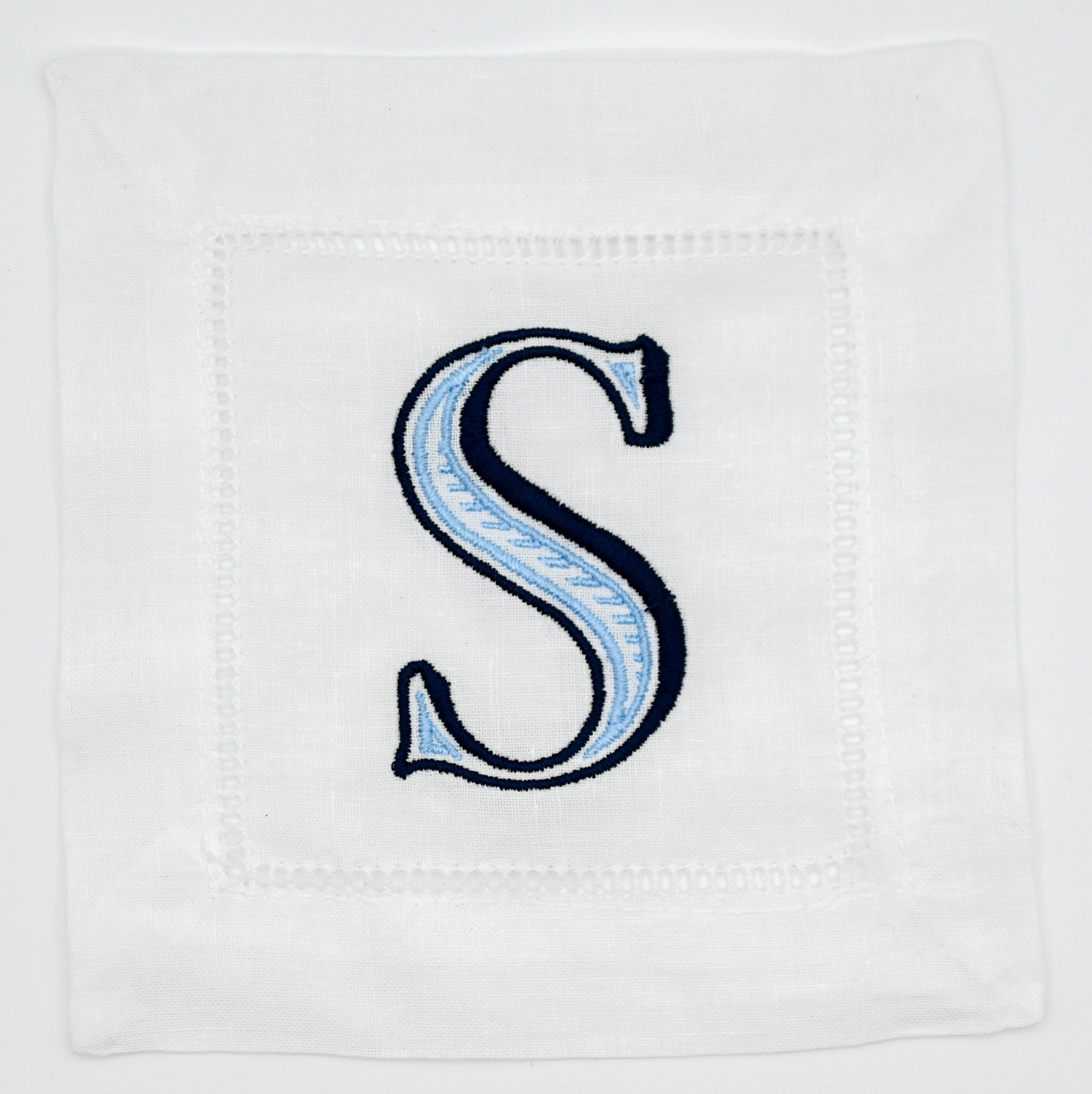 Cocktail Napkins - single Initial