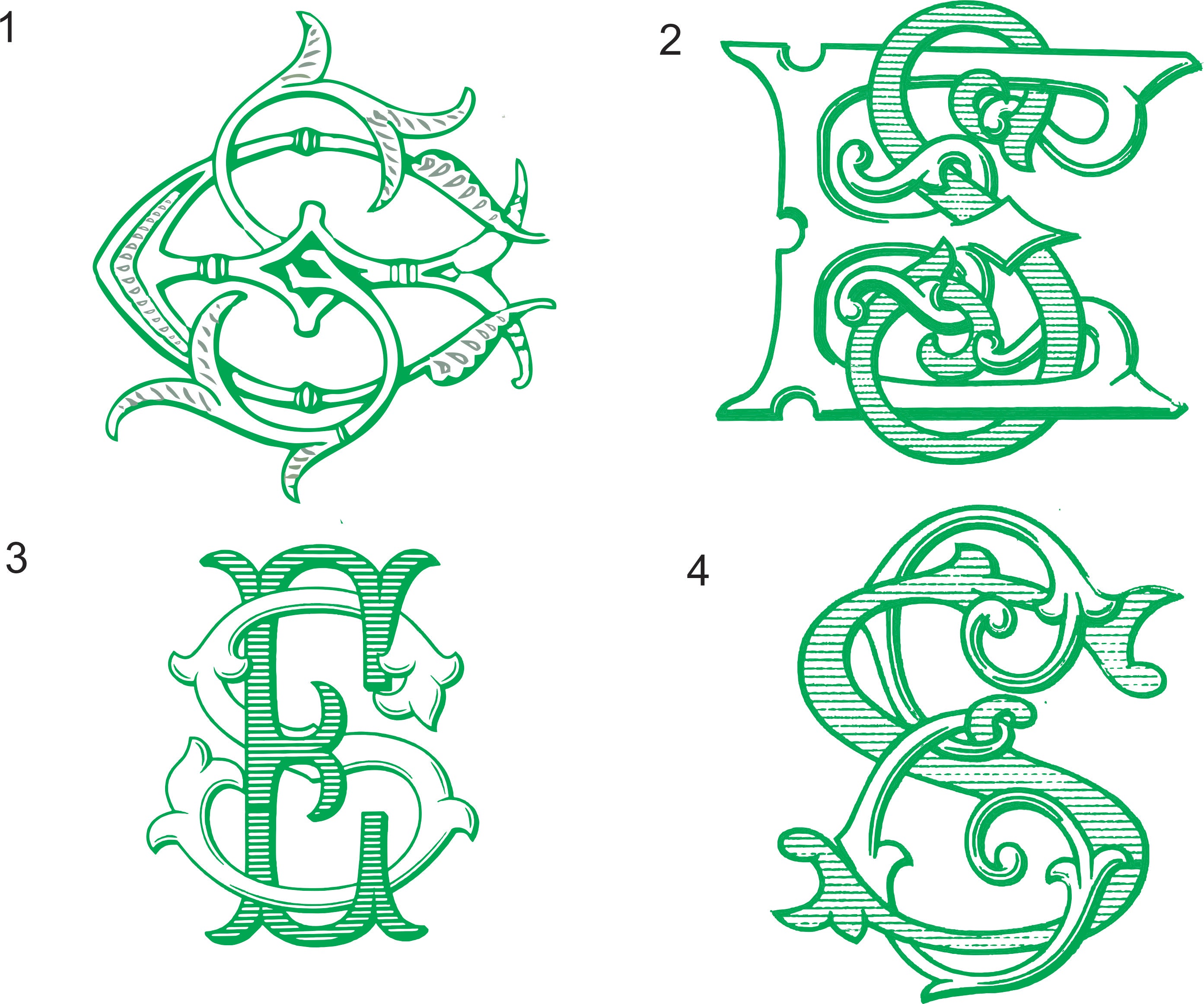 Custom Monogram Process