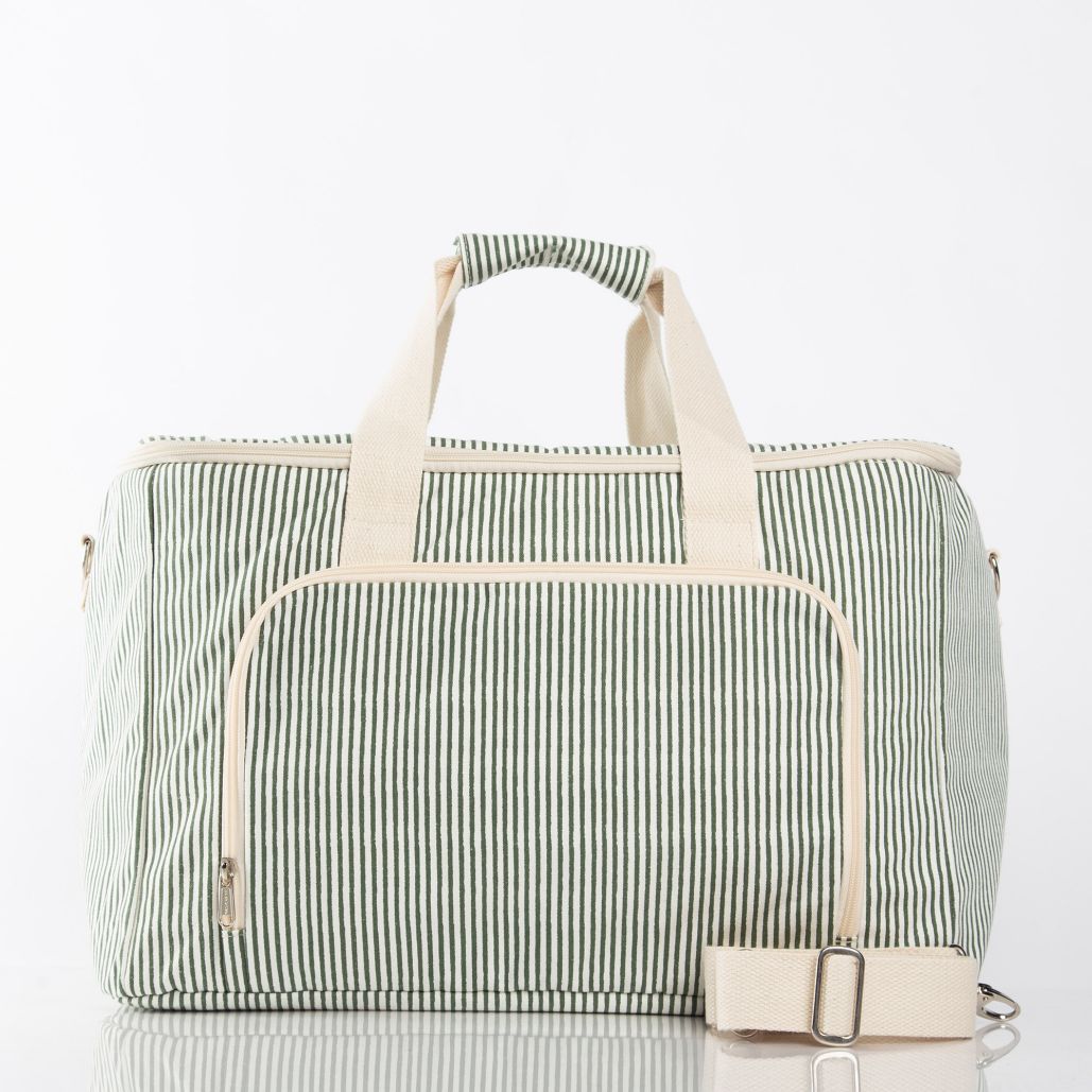 Stripe Cooler Tote