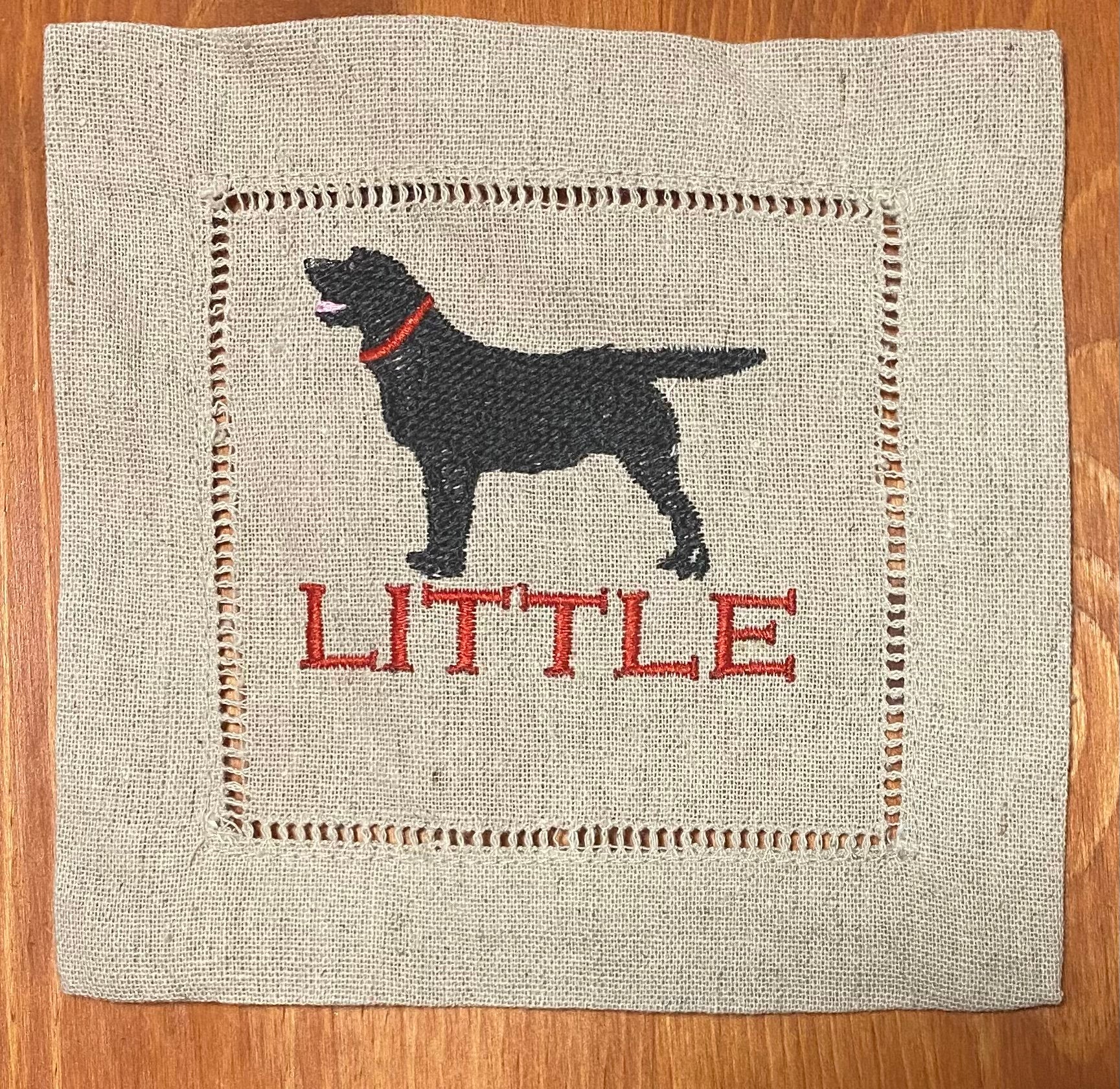 Lab Cocktail Napkin w/ Name